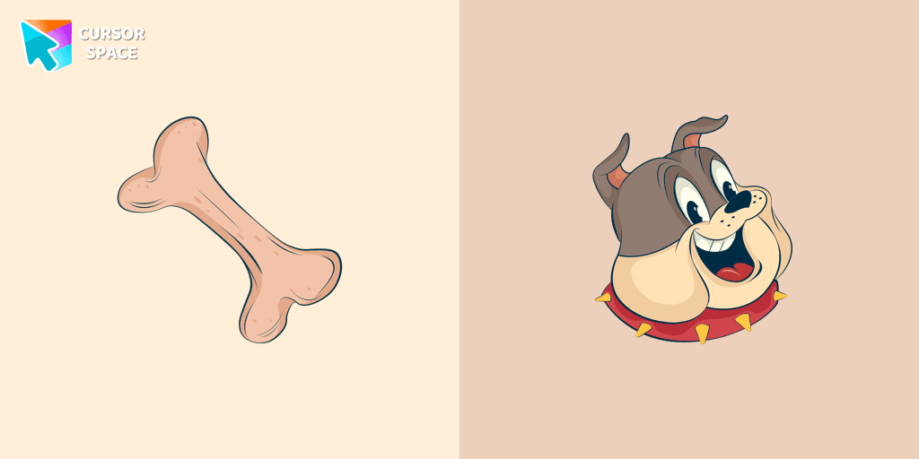 Spike Dog cursor cursor pack